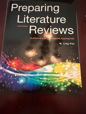 Preparing Literature Reviews - Colorful Cover